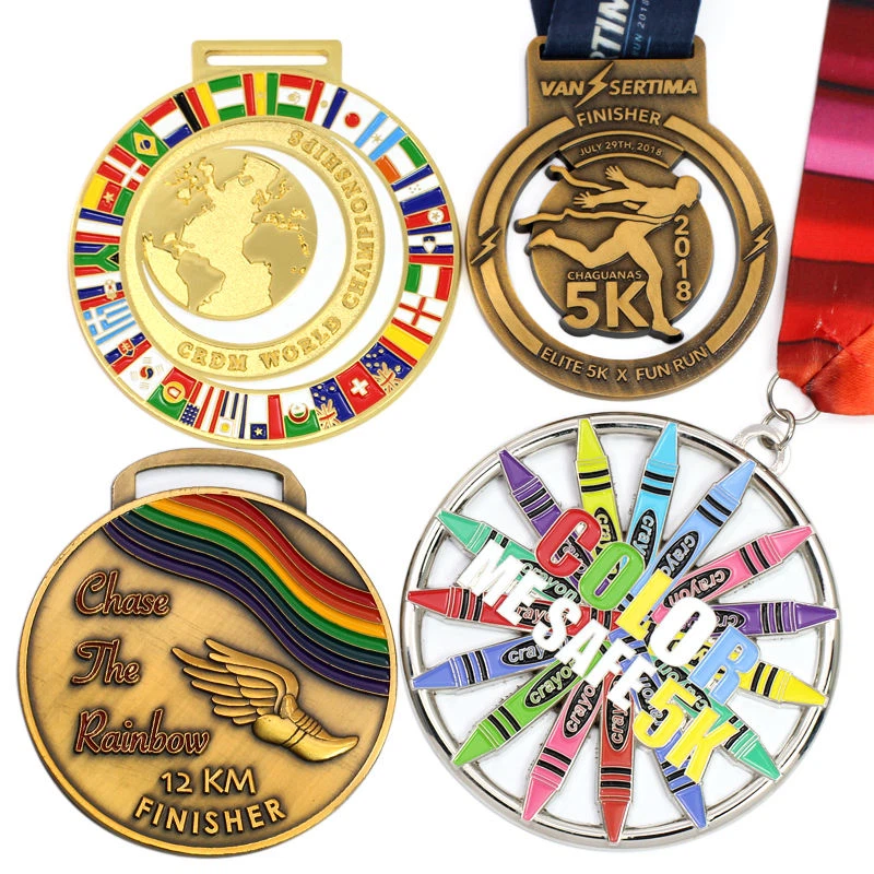 Auhinna kohandatud metallist spordimedal