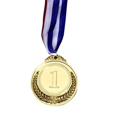 Kohandatud kuldmedal lindiga